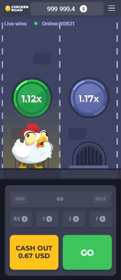 Chickenroad Spiel Demo
